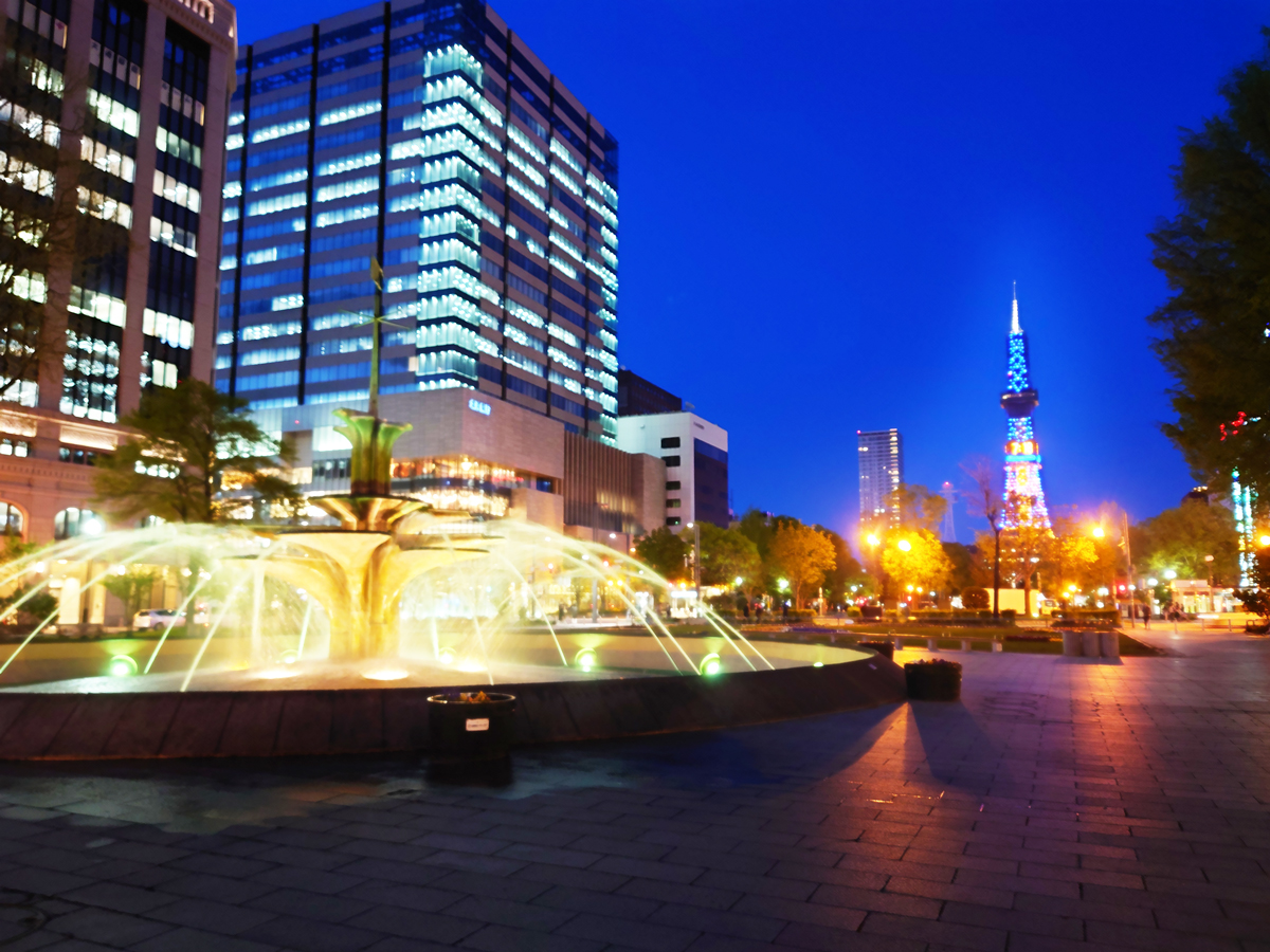 大通公園夜景